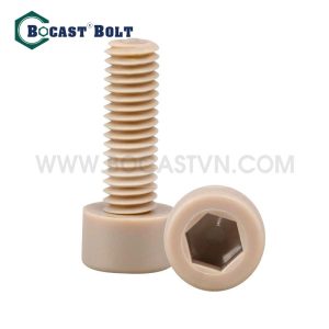 Bulong lục giác chìm nhựa PEEK M6