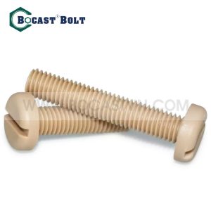 Bulong nhựa PEEK đầu tròn 1 cạnh M2-M8