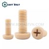 Bulong nhựa PEEK đầu tròn 4 cạnh M2 - M12