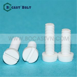 Bulong nhựa PP đầu trụ 1 rãnh M2-M10