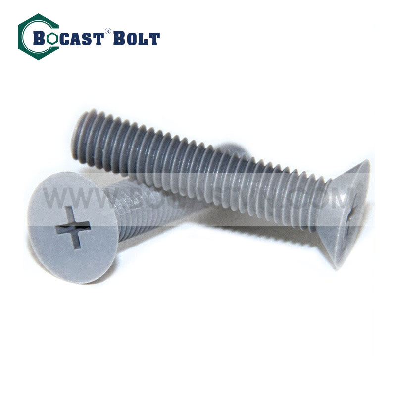 Vít Pake đầu bằng 4 cạnh nhựa PVC M10x35 - Ảnh 4