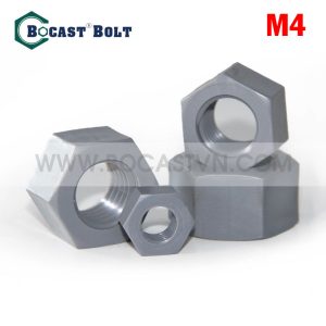 Đai ốc nhựa PVC M4